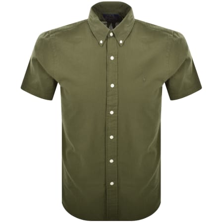 Product image for Ralph Lauren Seersucker Short Sleeve Shirt Green