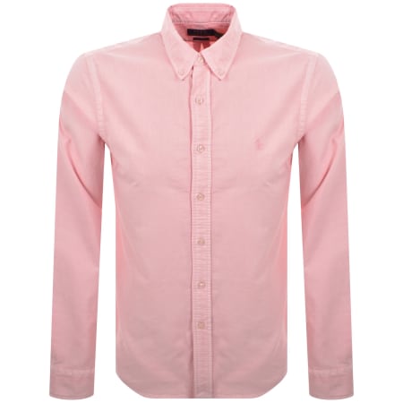 Product image for Ralph Lauren Long Sleeve Shirt Pink