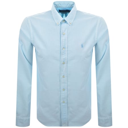 Product image for Ralph Lauren Long Sleeve Shirt Blue