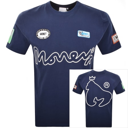 Product image for Money Patch T Shirt Navy