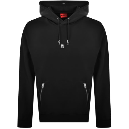 Product image for HUGO Dargenhood Hoodie Black