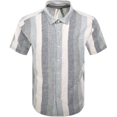 Product image for Barbour Portwell Short Sleeve Shirt Navy