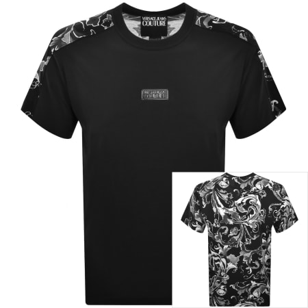 Product image for Versace Jeans Couture Regular Fit T Shirt Black