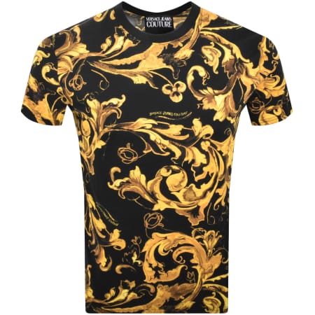 Product image for Versace Jeans Couture Slim Fit T Shirt Black
