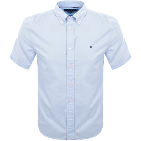 Product image for Tommy Hilfiger Flex Poplin Shirt Blue