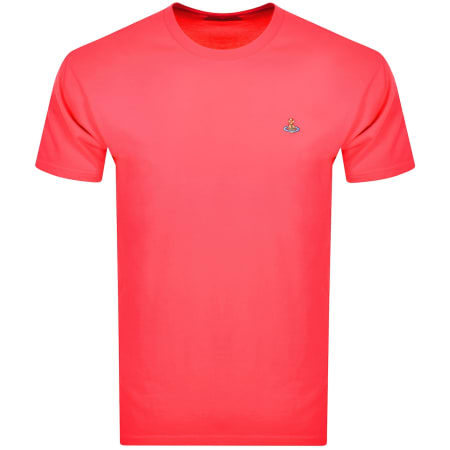 Product image for Vivienne Westwood Classic Logo T Shirt Red