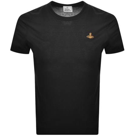 Product image for Vivienne Westwood Logo T Shirt Black