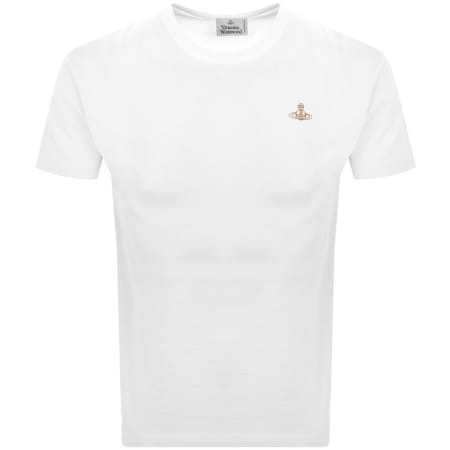 Product image for Vivienne Westwood Logo T Shirt White