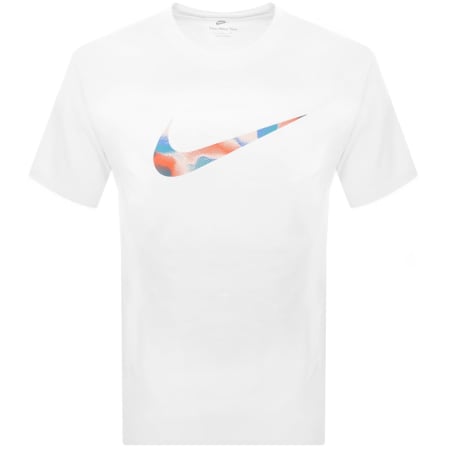 Product image for Nike Training Lava Swoosh T Shirt White