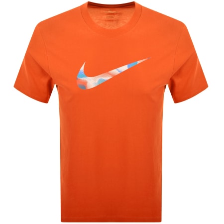 Product image for Nike Training Lava Swoosh T Shirt Orange