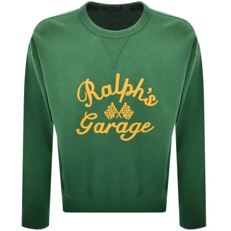 Product image for Ralph Lauren Logo Sweatshirt Green