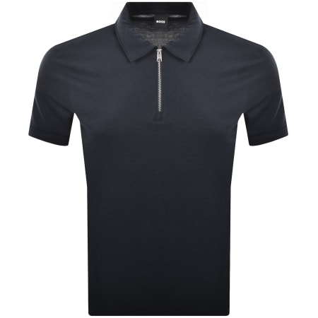 Product image for BOSS H Paras 57 Polo T Shirt Navy