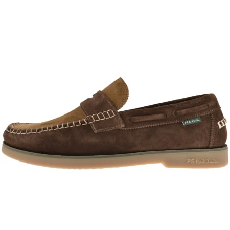 Product image for Paul Smith Tristain Suede Loafers Brown