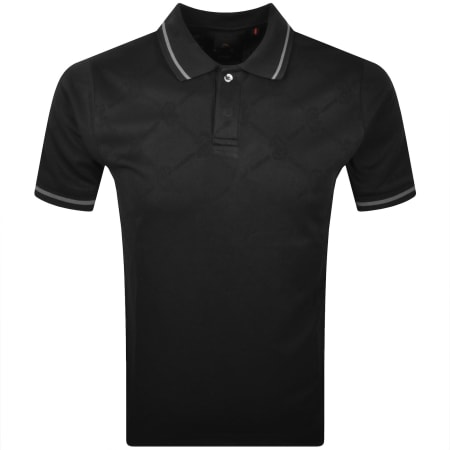 Product image for Luke 1977 Saxon Polo T Shirt Black
