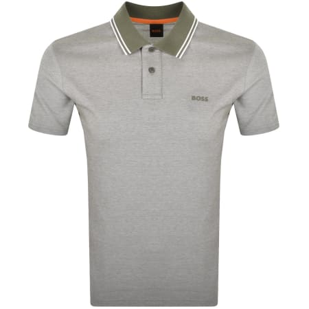 Product image for BOSS Oxford New Polo T Shirt Green