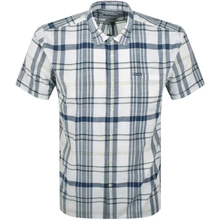 Product image for Barbour Grassbeach Checked Shirt White