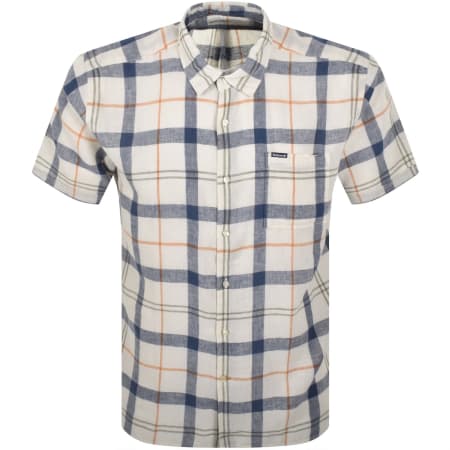 Product image for Barbour Croft Short Sleeved Shirt Sea Haze Tartan