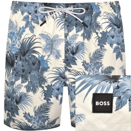 Product image for BOSS Piranha Swim Shorts Blue