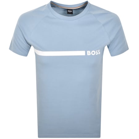 Product image for BOSS Slim Fit T Shirt Blue