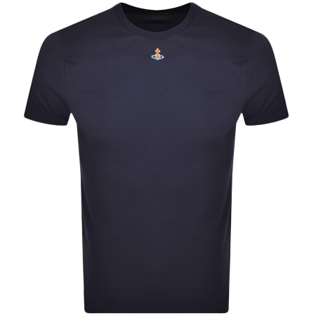 Product image for Vivienne Westwood Orb Peru T Shirt Navy