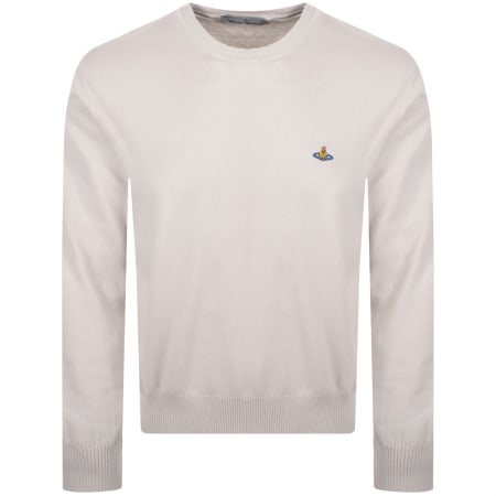 Product image for Vivienne Westwood Alex Round Neck Jumper Beige