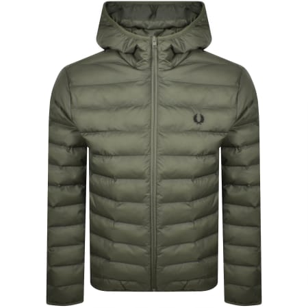Product image for Fred Perry Insulated Jacket Green