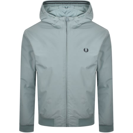 Product image for Fred Perry Brentham Hooded Jacket Stockport Blue