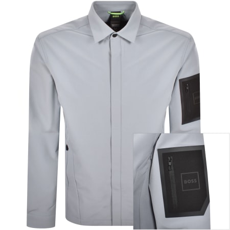 Product image for BOSS B Expedit Overshirt Grey