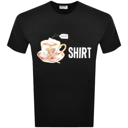 Product image for Moschino Logo T Shirt Black