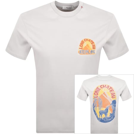 Product image for Replay Logo T Shirt Grey