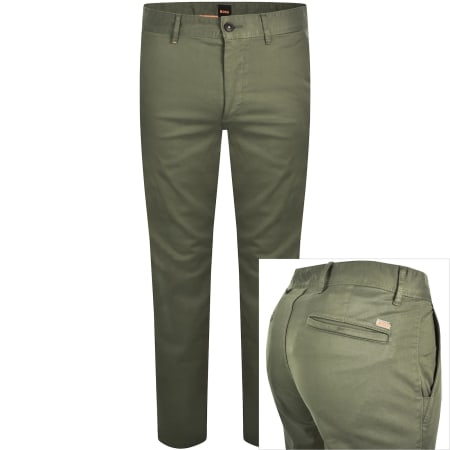 Product image for BOSS Schino Slim Chinos Green