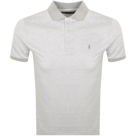Product image for Ralph Lauren Logo Polo T Shirt Grey