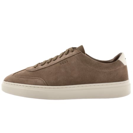 Product image for BOSS Kieran Tennis Trainers Beige
