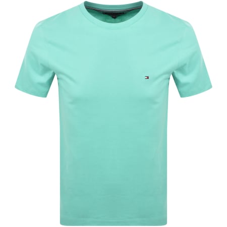 Product image for Tommy Hilfiger Essential Solid T Shirt Jade Green