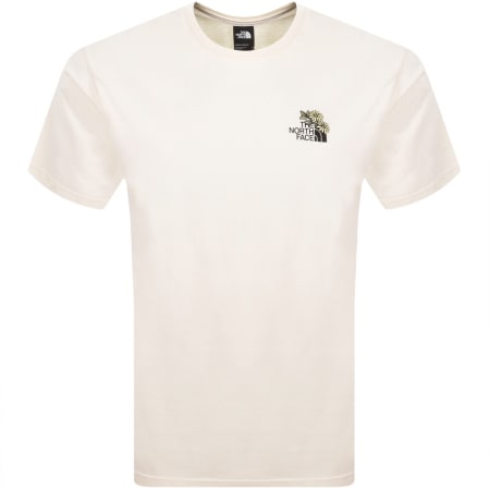 Product image for The North Face U Flower T Shirt Dune White
