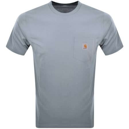 Product image for Carhartt WIP Short Sleeved Pocket T Shirt Grey