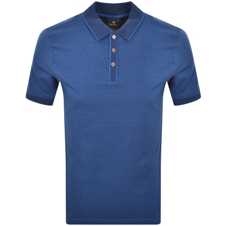 Product image for Paul Smith Polo T Shirt Medium Blue