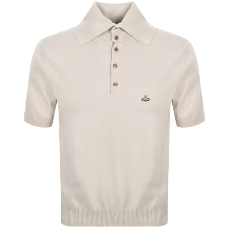 Product image for Vivienne Westwood Knit Polo Dusty White