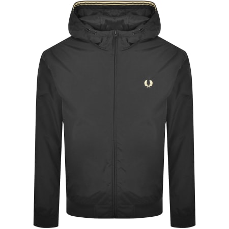 Product image for Fred Perry Brentham Hooded Jacket Black