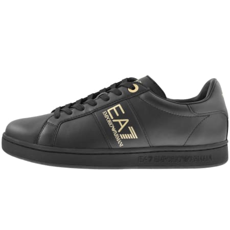 Product image for EA7 Emporio Armani Logo Trainers Black
