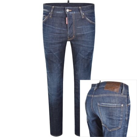 Product image for DSQUARED2 Cool Guy Slim Fit Jeans Dark Blue