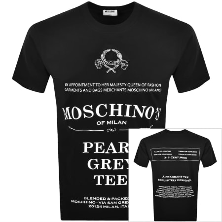 Product image for Moschino Logo T Shirt Black