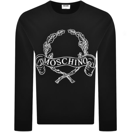 Product image for Moschino Logo Sweatshirt Black