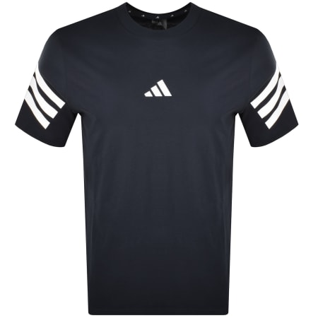 Product image for adidas Sportswear 3 Stripes T Shirt Navy