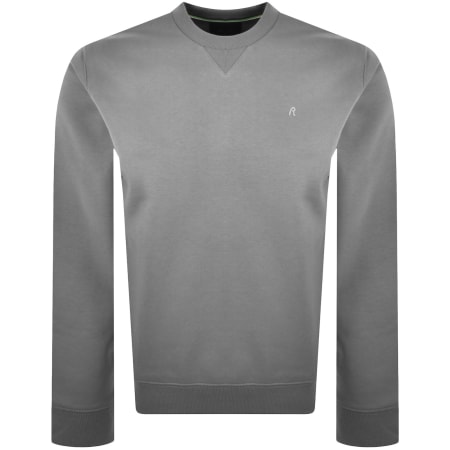 Product image for Replay Crew Neck Sweatshirt Grey