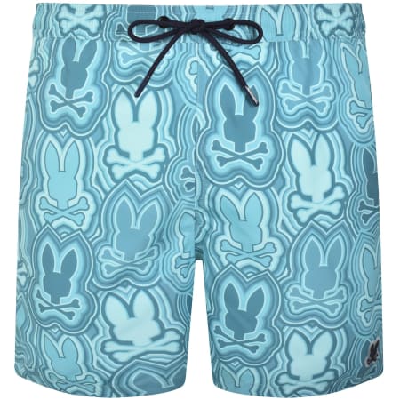 Product image for Psycho Bunny Chuck Lightweight Swim Shorts Blue