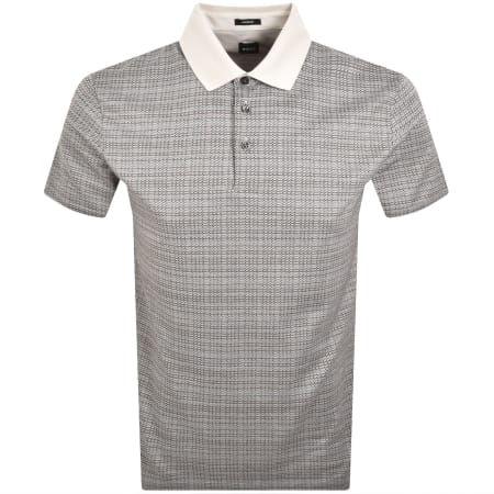 Product image for BOSS H-Parris 102 Polo T Shirt Off White