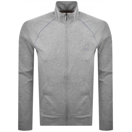 Product image for BOSS Mix And Match Full Zip Sweatshirt Grey