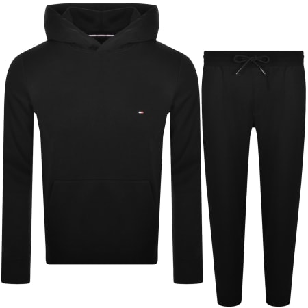 Product image for Tommy Hilfiger Hooded Tracksuit Black