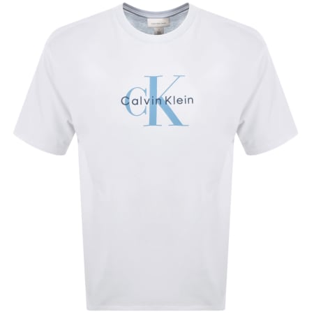 Product image for Calvin Klein Jeans Hero Monologo T Shirt Blue